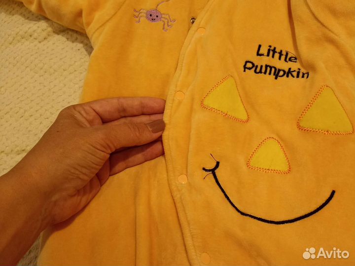 Комбинезон демисезонный с закрытыми ножками