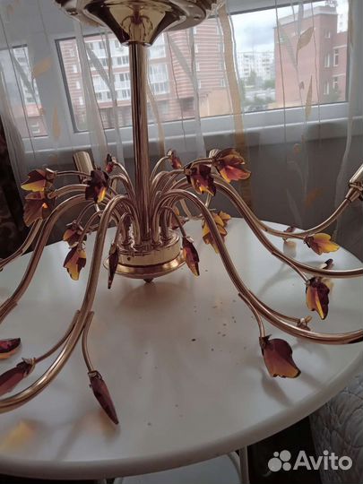 Люстра потолочная бу