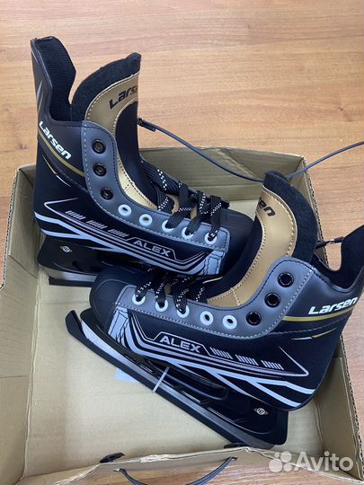Коньки хоккейные 35 размер Alex, Larsen