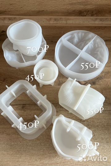 Силиконовые формы для гипса