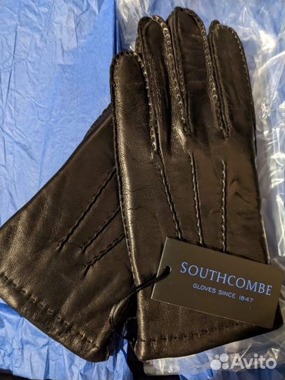 Мужские кожаные перчатки Southcombe