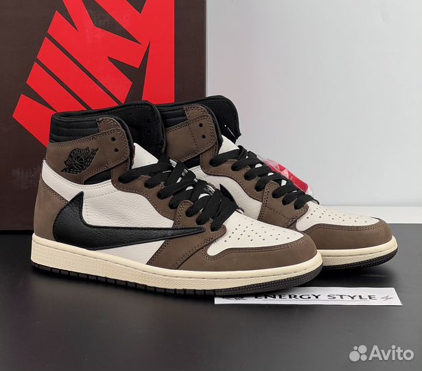 Кроссовки Nike Travis Scott x Air Jordan 1 Retro