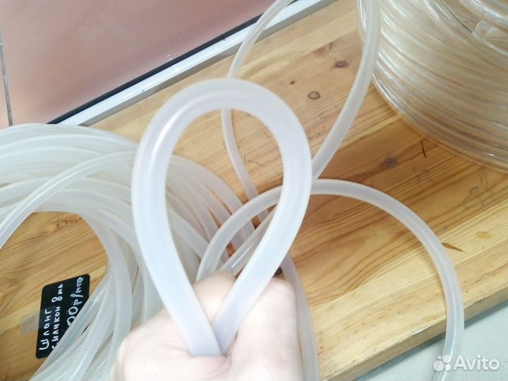 Шланг силиконовый 8мм (за 1 м/п)