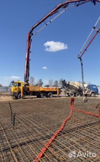 Бетон с доставкой м300 м350 Бетононасос