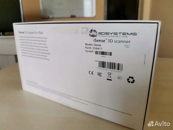 3d сканер 3dsystems isense 350417 для iPad mini