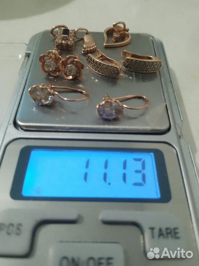 Серьги и подвески. 585 проба