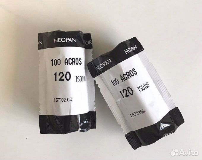 Фотоплёнка Fuji acros 100, тип 120