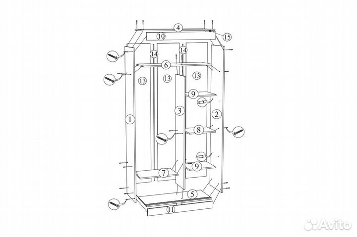 Шкаф-купе Евро