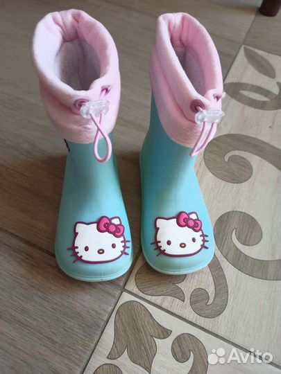 Сапоги резиновые детские