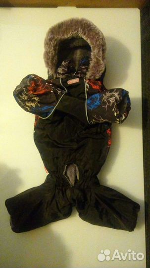 Комбинезон меховой для собак