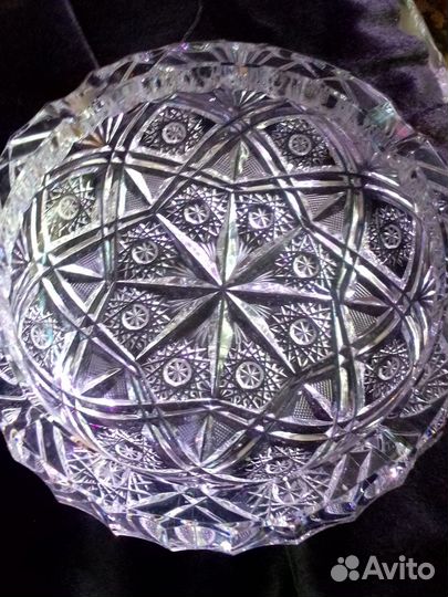 Пепельница СССР Хрусталь