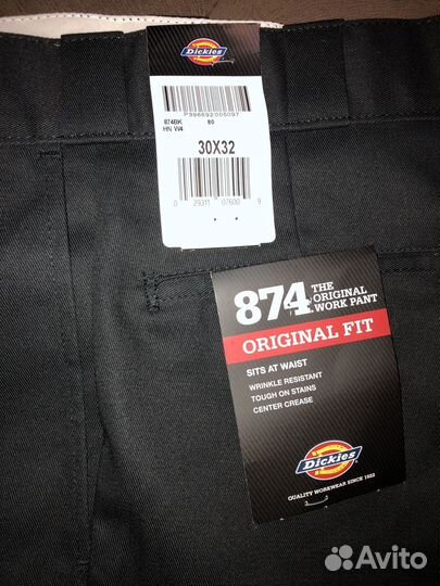 Штаны dickies 874 черные