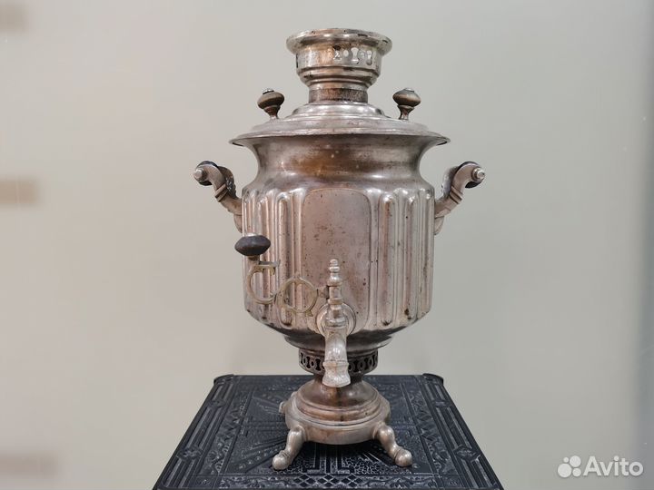 Самовар 19 век братьев Шемариных форма фонарик