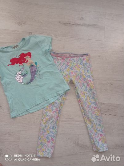 Пакет летних вещей для девочки 110-116