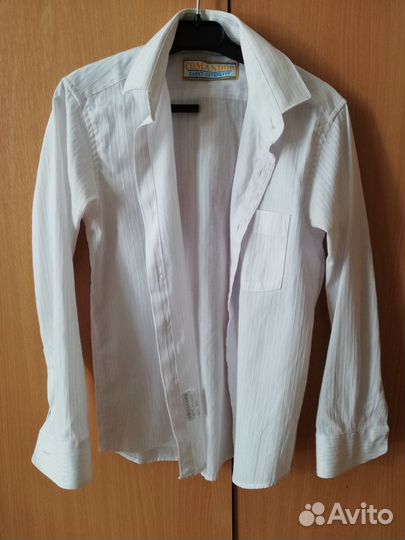 Рубашка школьная белая