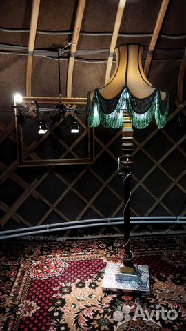 Торшер ретро с элементами лофта