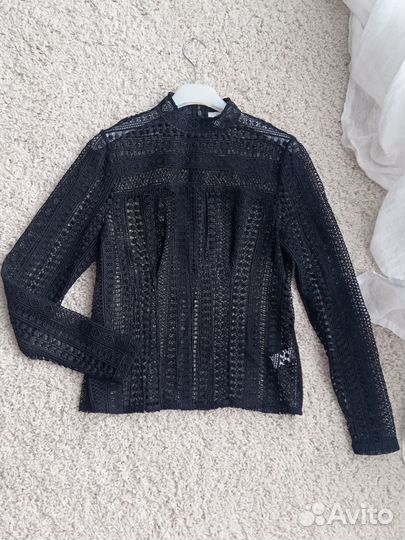 Кружевная блузка LA redoute