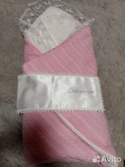 Конверт на выписку зимний для девочки