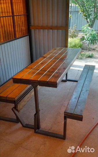 Скамейка стол трансформер