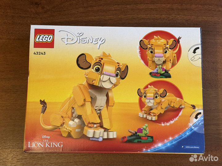 Lego disney 43243 Симба Оригинал