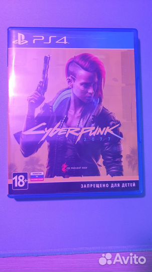Cyberpunk 2077 диск для PS4/PS5