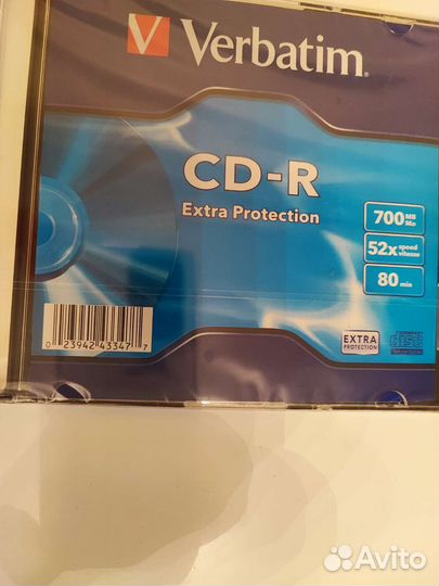 CD-R Verbatim 700Mb 52x Extra Protection