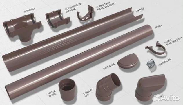 Водосток пластиковый технониколь Оптима 120/80