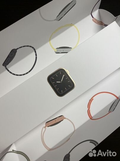 Apple Watch 5 Stainless Steel Gold 40mm оригинал