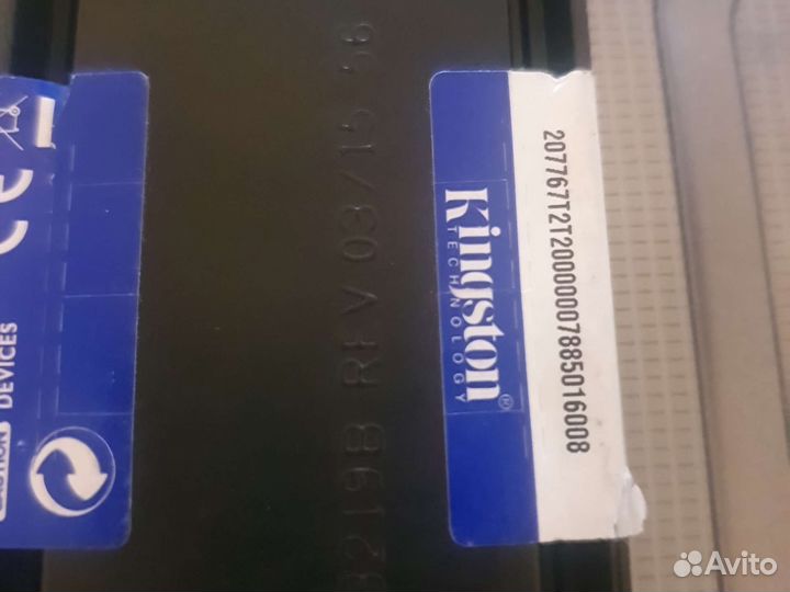 Оперативная память Kingston 4гб, KVR13S9S8/4