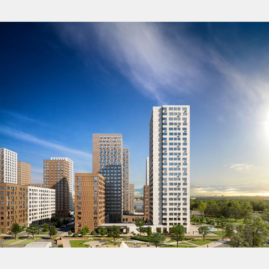 3-к. квартира, 59,4 м², 23/25 эт.