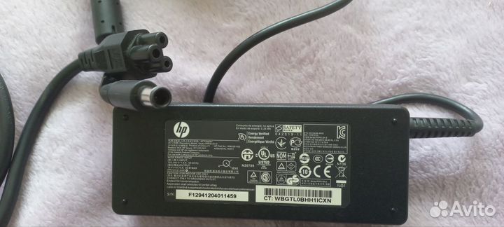 Блок питания зарядное, адаптер HP PPP012H-S