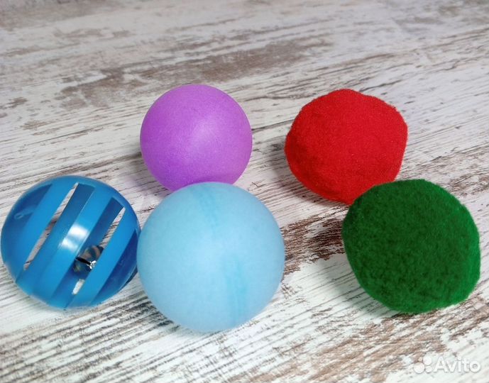 Набор игрушек для кошки
