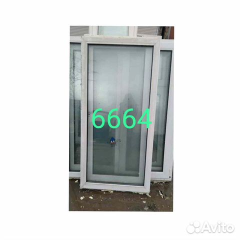 Окно бу пластиковое, 1520(в) х 740(ш) № 6664