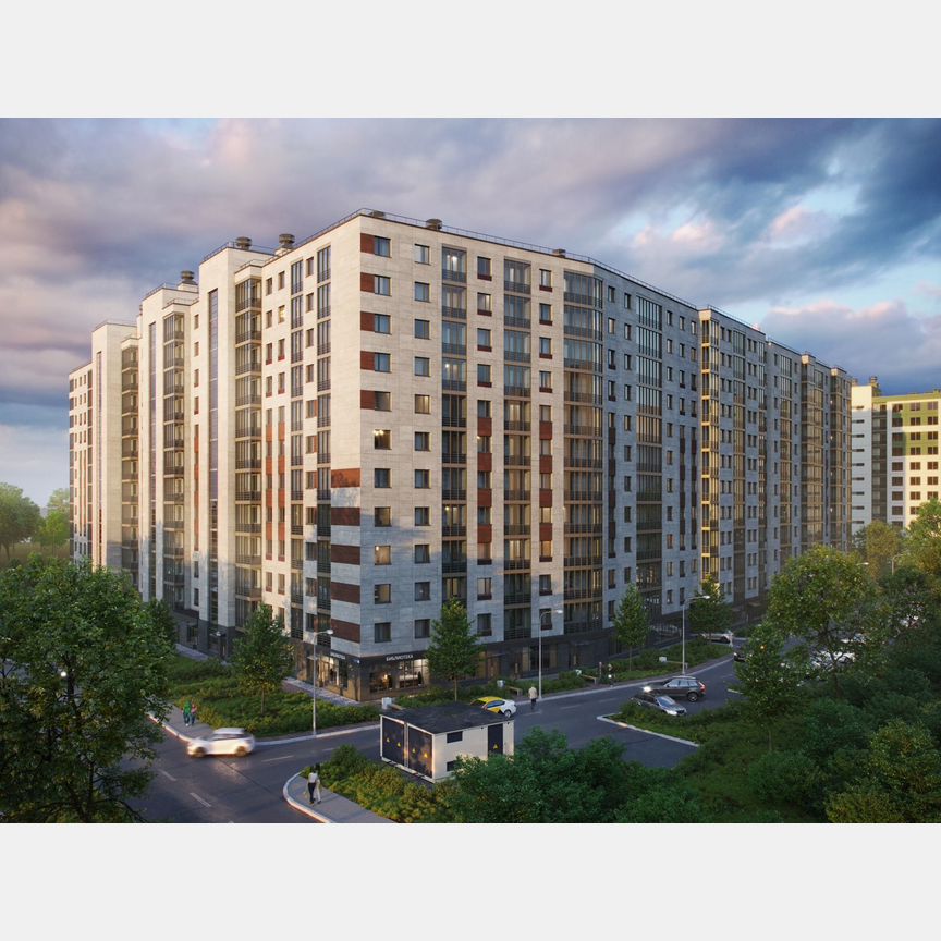 Квартира-студия, 25,5 м², 9/12 эт.