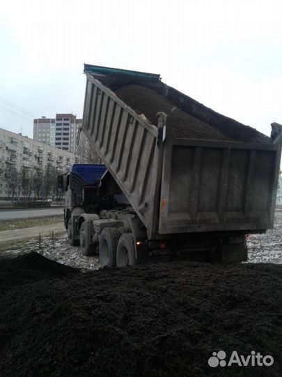 Земля растительная, грунт с доставкой, чернозем