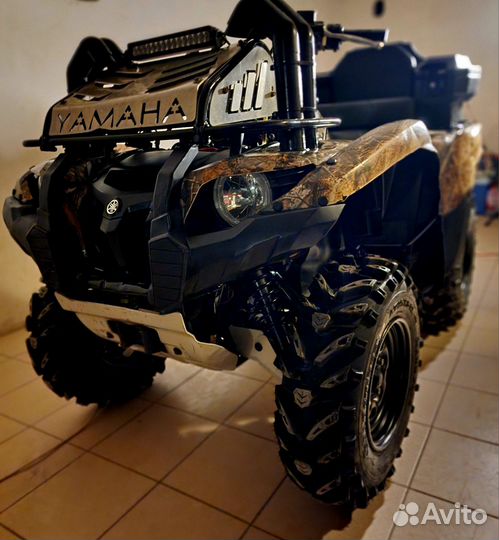 Квадроцикл yamaha grizzly 700FI с прицепом