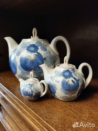 Набор 3 чайника Городницкий