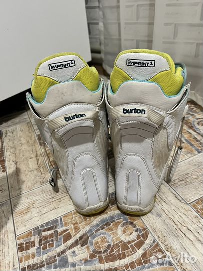 Горнолыжные ботинки для сноуборда 36-37 burton