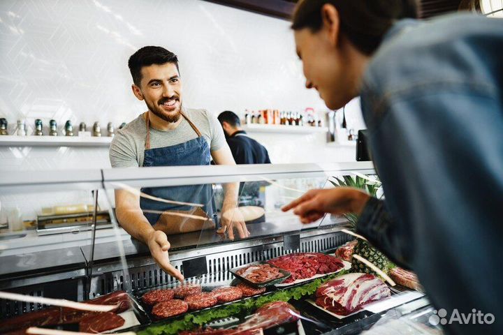 Продавец за прилавок(Без кассы) Еженедельная оплат