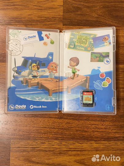 Animal crossing new horizons картридж