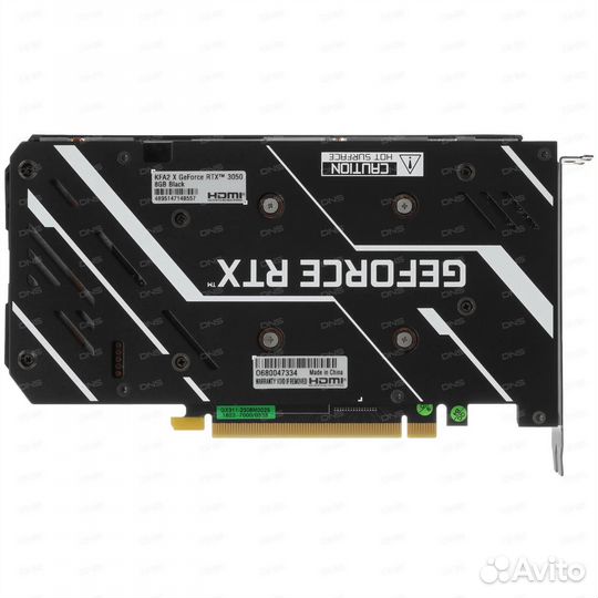 KFA2 GeForce RTX 3050 X Black