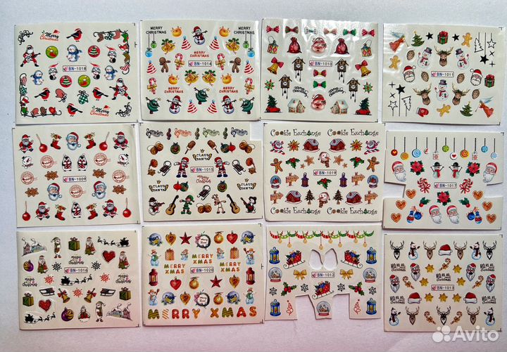 Наклейки для ногтей