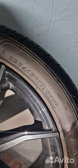 Диски 225 45 r17 вместе с резиной Good year 2021