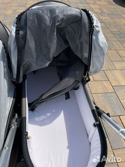 Коляска для двойни tfk duo