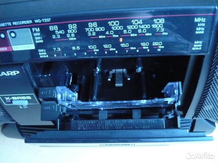 Магнитола Sharp WQ-T237Z Twincam