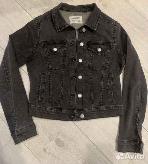 Pull and Bear Фирменная Джинсовая Куртка