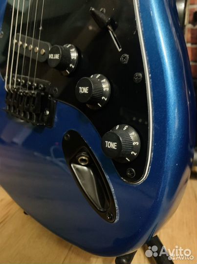 Электрогитара Stratocaster Blue Metallic + Чехол