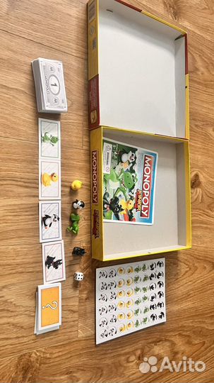 Монополия junior hasbro