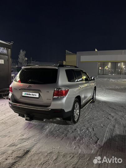 Toyota Highlander 3.5 AT, 2013, 202 000 км