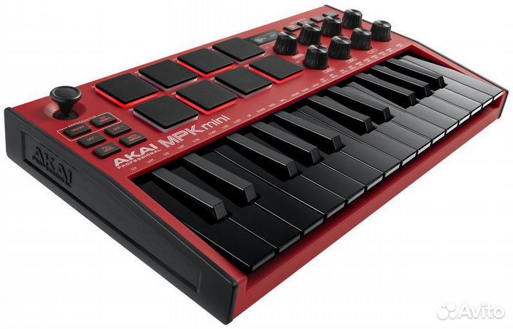 Midi-клавиатура akai MPK Mini MK3 (красная)
